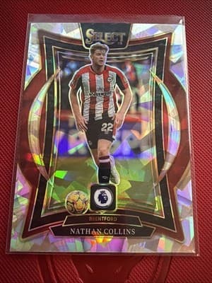 2024-25 Panini Select Premier League - Nathan Collins #3 Mojo Prizm - Image 1