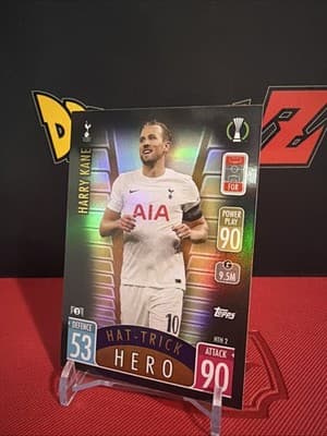 TOPPS MATCH ATTAX HARRY KANE HAT TRICK HERO 2021 - Thumbnail 2