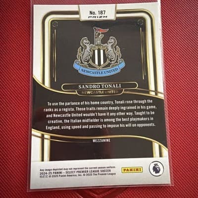 2024-2025 Sandro Tonali Panini Select Ice - Thumbnail 2