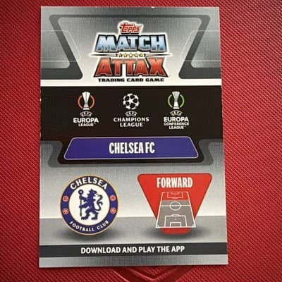 Romelu Lukaku 2021-22 Topps Match Attax UCL Hero Limited Edition PA-1 Chelsea - Thumbnail 2