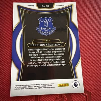 2024-25 Select Premier League - Terrace Harrison Armstrong #60 Silver Ice Prizm - Thumbnail 2
