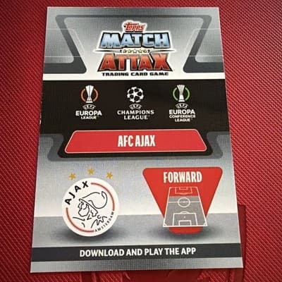2021-22 Topps Match Attax #HTH5 Sebastien Haller - AFC Ajax - Thumbnail 2