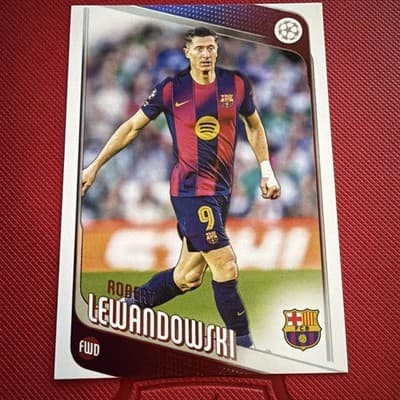 2025-26 Topps UEFA Club Competitions #54 Robert Lewandowski FC Barcelona - Image 1