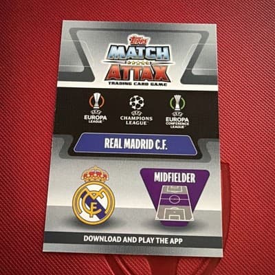 2021-22 Topps Match Attax Heritage Man of the Match Casemiro #MOTM13 - Thumbnail 2