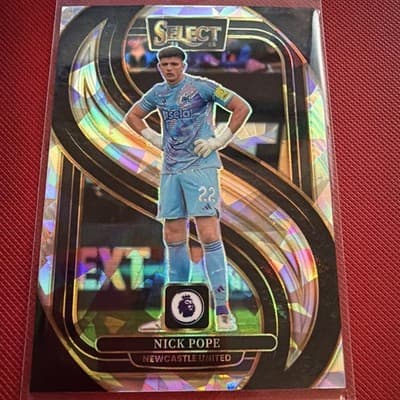 Nick Pope 2024-25 Panini Select Premier League Silver Ice Prizm - Image 1