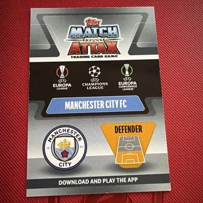 2021-22 Topps Match Attax Hero Limited Edition Ruben Dias Card# PD 1 - Thumbnail 2