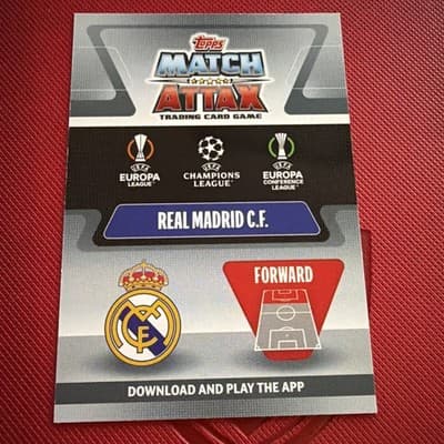 2021-22 Topps Match Attax UCL Extra - Power Attack Karim Benzema #PA 2 - Thumbnail 2