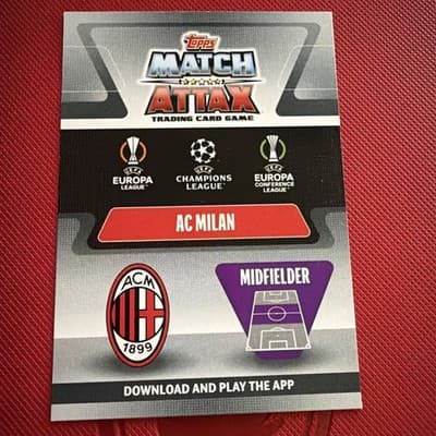 2021-22 Topps Match Attax Starburst Franck Kessie AC Milan #SB13 - Thumbnail 2