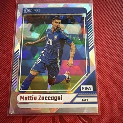 Mattia Zaccagni 2024-2025 Donruss Soccer #26 Cubic - Image 1