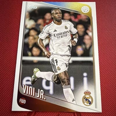 2025-26 Topps UCC #115 Real Madrid Vini Jr. - Image 1