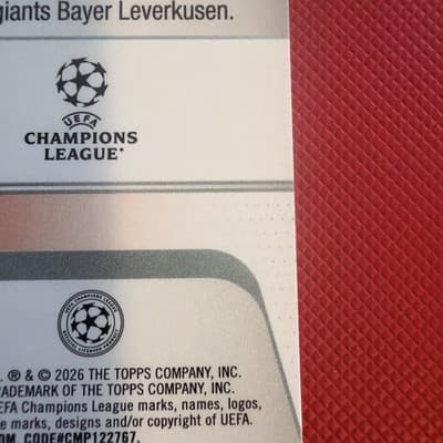 2025-26 Topps UEFA Club Competitions Jeremie Frimpong #6 Liverpool - Thumbnail 13