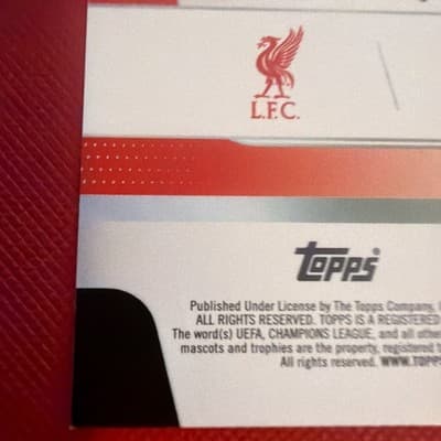 2025-26 Topps UEFA Club Competitions Jeremie Frimpong #6 Liverpool - Thumbnail 9