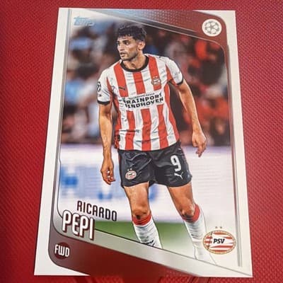 2025-26 Topps UEFA Club Competitions Soccer - #106 PSV Eindhoven - RICARDO PEPI - Image 1