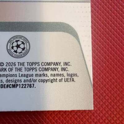 2025-26 Topps UEFA Club Competitions Jeremie Frimpong #6 Liverpool - Thumbnail 14