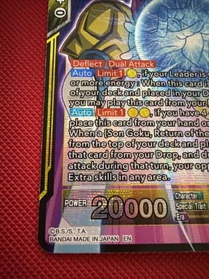 SS4 Son Goku, Dragon Fist Strategy EX23-31 EX Dragon Ball Card Game - Thumbnail 3