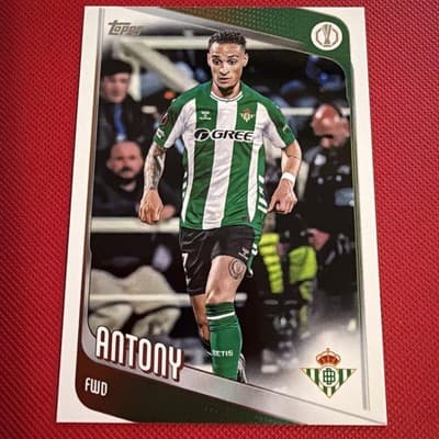 2025-26 Topps FLAGSHIP UEFA Club Competitions #13 Antony, Real Betis Balompié - Image 1