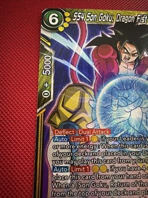SS4 Son Goku, Dragon Fist Strategy EX23-31 EX Dragon Ball Card Game - Thumbnail 4