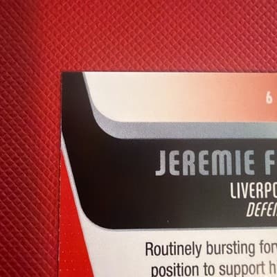 2025-26 Topps UEFA Club Competitions Jeremie Frimpong #6 Liverpool - Thumbnail 11