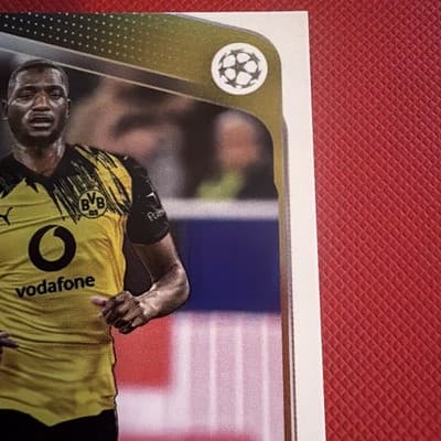 Topps 2024/25 Serhou Guirassy #59 Borussia Dortmund UEFA Champions League Soccer - Thumbnail 5