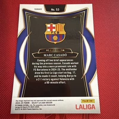 2024-25 Select La Liga MARC CASADO Terrace #53 - Thumbnail 2
