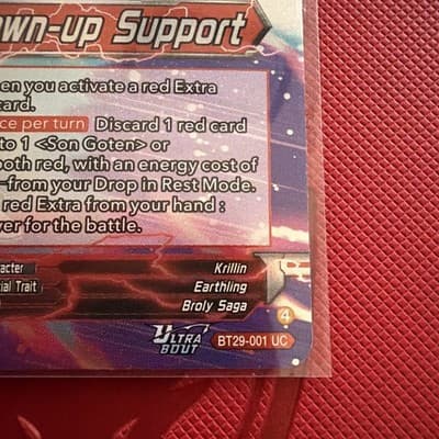 Dragon Ball Fearsome Rivals - Krillin, Grown-up Support - BT29-001 - FOIL - Thumbnail 2