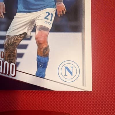 2025-26 Topps UEFA Club Competitions Matteo Politano 7 Napoli - Thumbnail 2