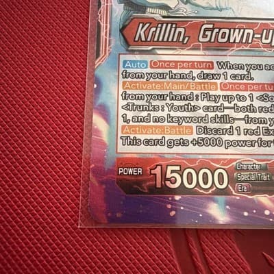 Dragon Ball Fearsome Rivals - Krillin, Grown-up Support - BT29-001 - FOIL - Thumbnail 3