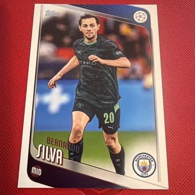 2025-26 Topps FLAGSHIP UEFA Club Competitions #2 Bernardo Silva, Manchester City - Image 1