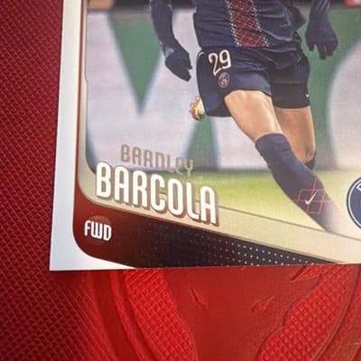 2025-26 Topps FLAGSHIP UEFA Club Competitions #63 Bradley Barcola, Paris Saint-G - Thumbnail 2