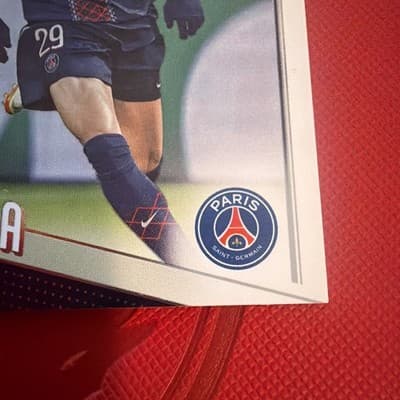 2025-26 Topps FLAGSHIP UEFA Club Competitions #63 Bradley Barcola, Paris Saint-G - Thumbnail 3