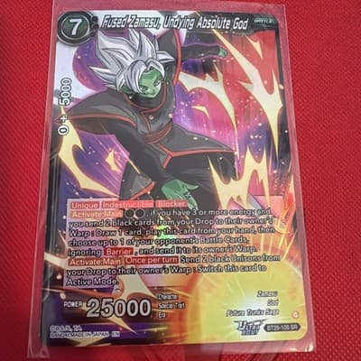Fused Zamasu, Undying Absolute God BT29-100 SR Super Rare Fearsome Rivals - Image 1