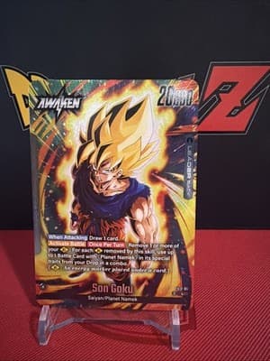 DBS FS12-01 Leader Son Goku Starter Deck Ex The Beat of Ki - Thumbnail 4