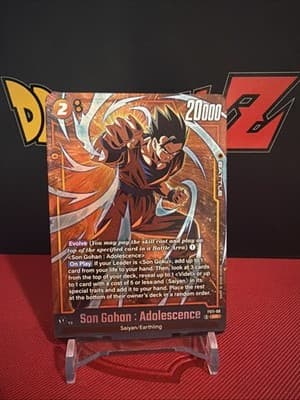 SON GOHAN: Adolescence FS11-09 SR Dragon Ball Fusion World - Image 1