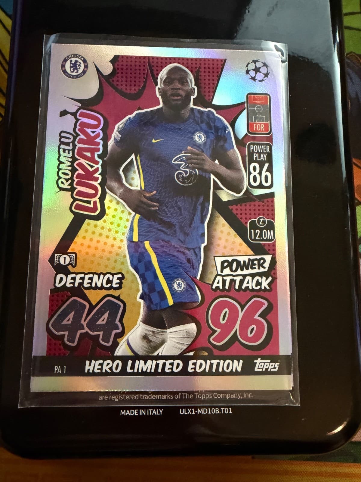 topps soccer hero limited edition - Thumbnail 3
