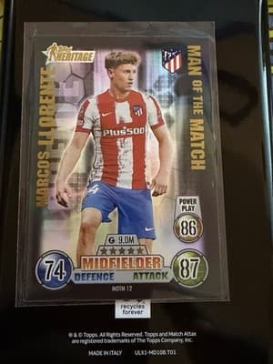 2021 22 topps match attax soccer - Thumbnail 2