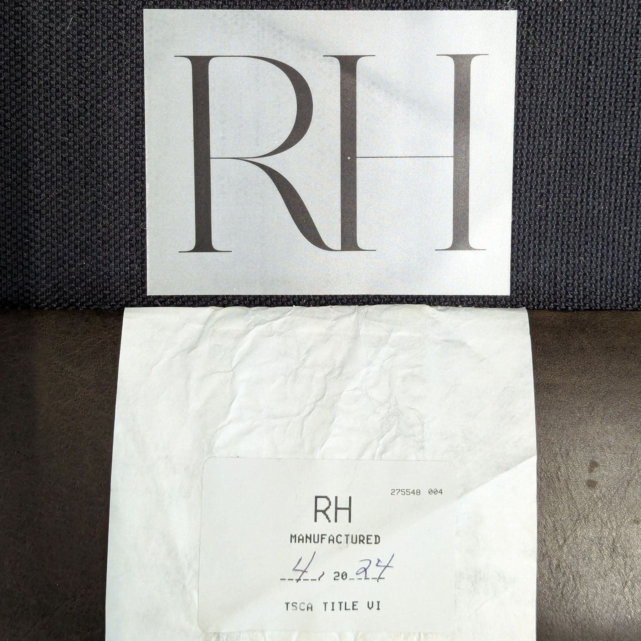 Restoration Hardware Maxwell Brown Leather Sectional Sofa – Spacious and Comfortable - Thumbnail 9