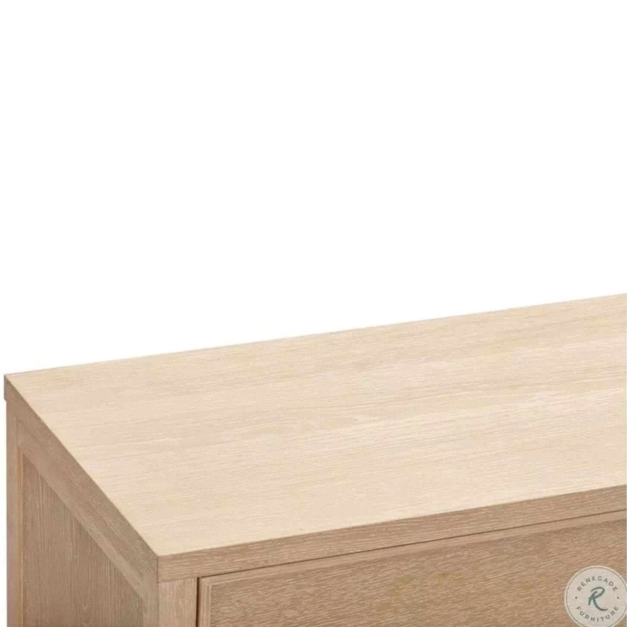 Bristol Park Whitewashed Oak Wood 6-Drawer Dresser - Thumbnail 8