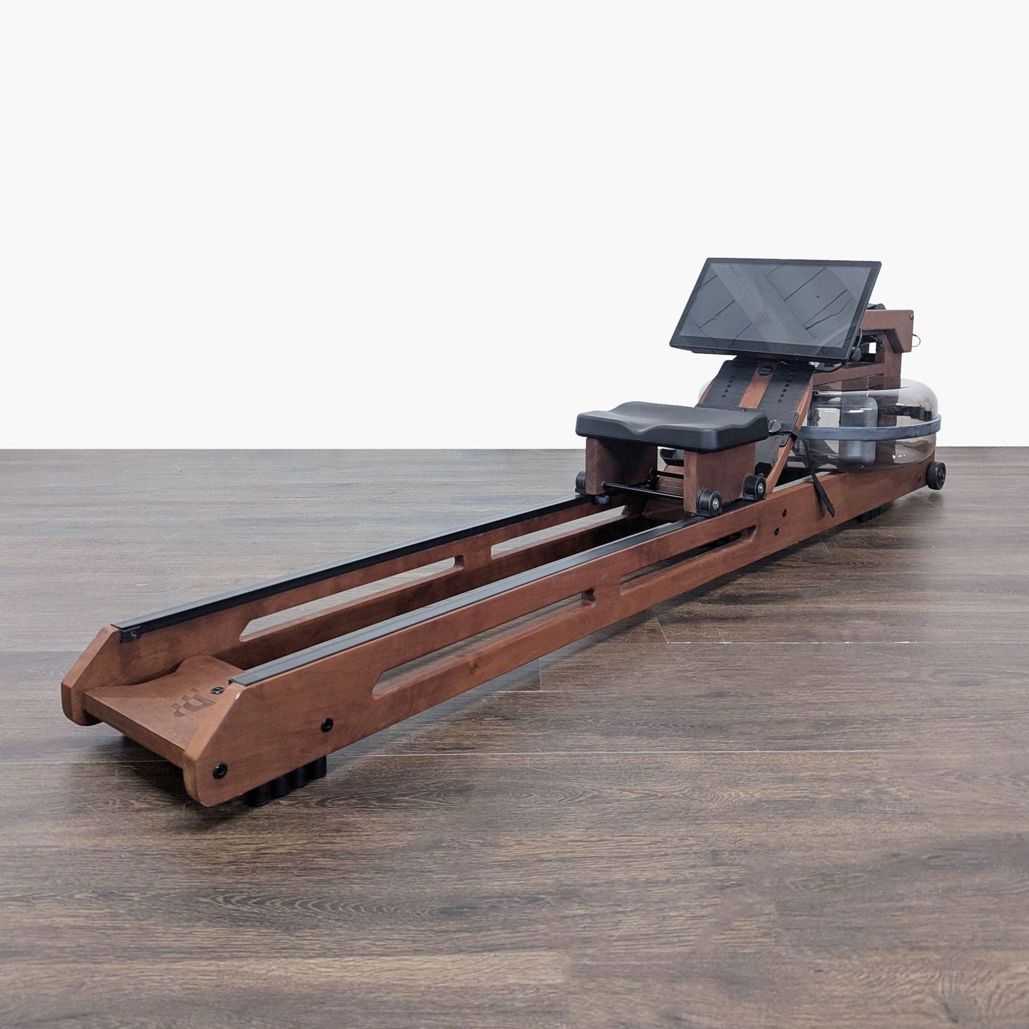 Ergatta WaterRower Wooden Rowing Machine with Water Resistance and Fitness Monitor - Image 1