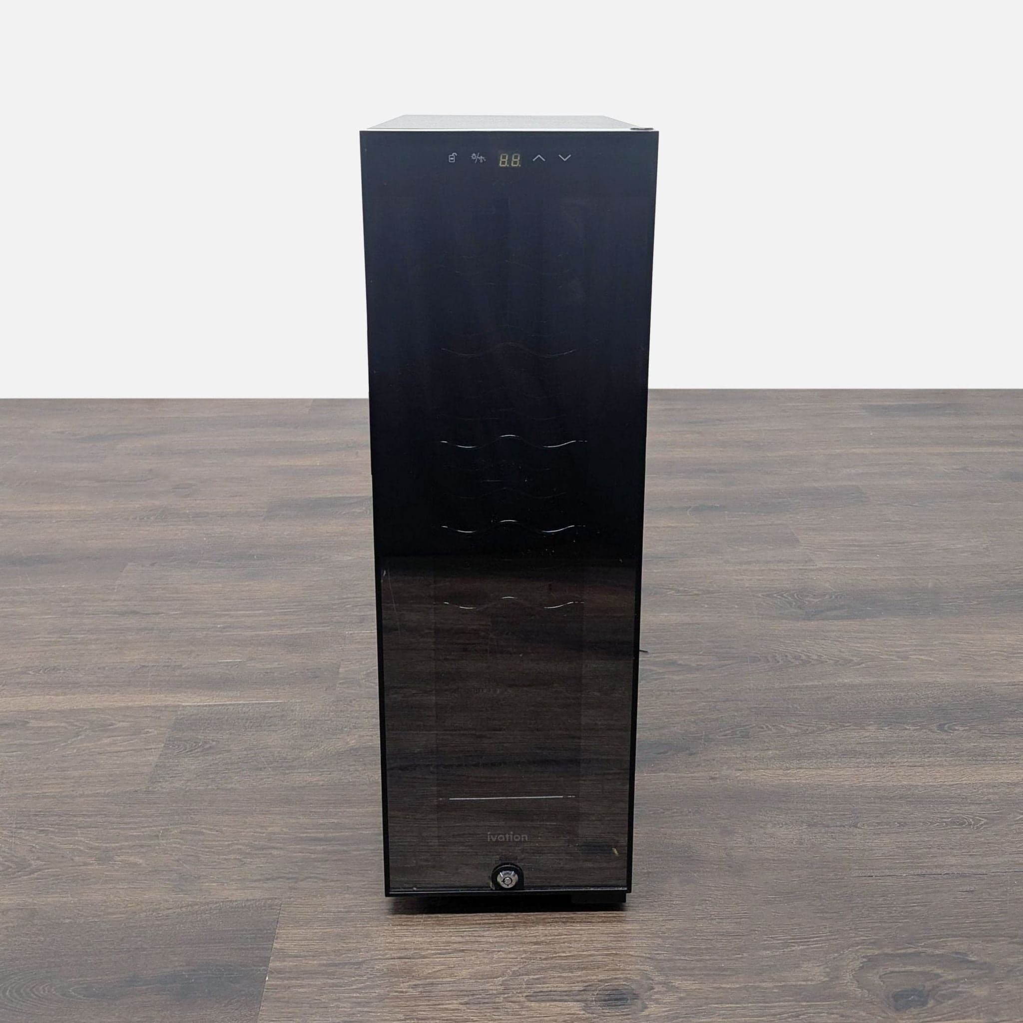 Ivation Slim Wine Refrigerator with Glass Door and Digital Controls - Image 1