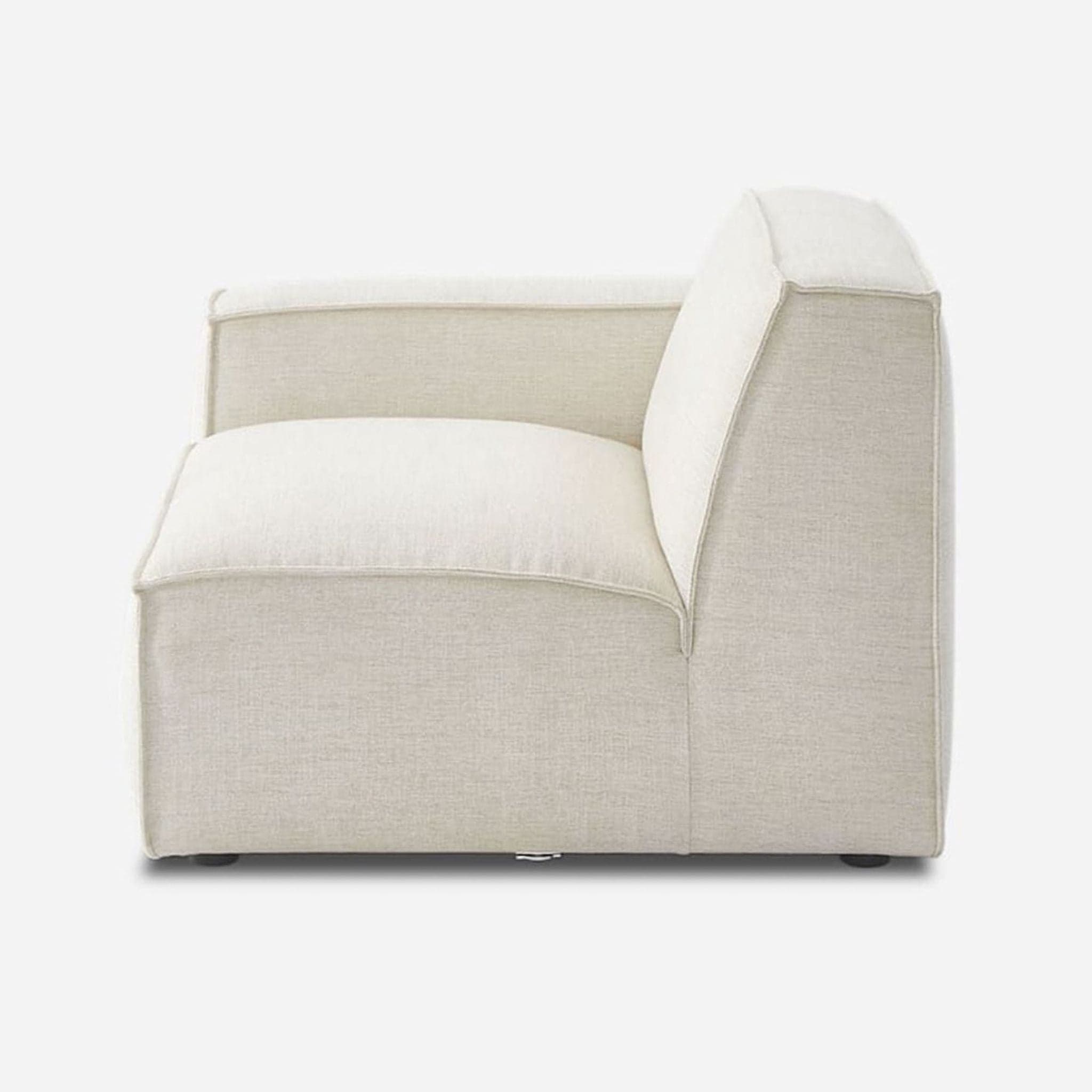 Castlery Jonathan Modern Left-Arm Creamy White Sofa - Thumbnail 5