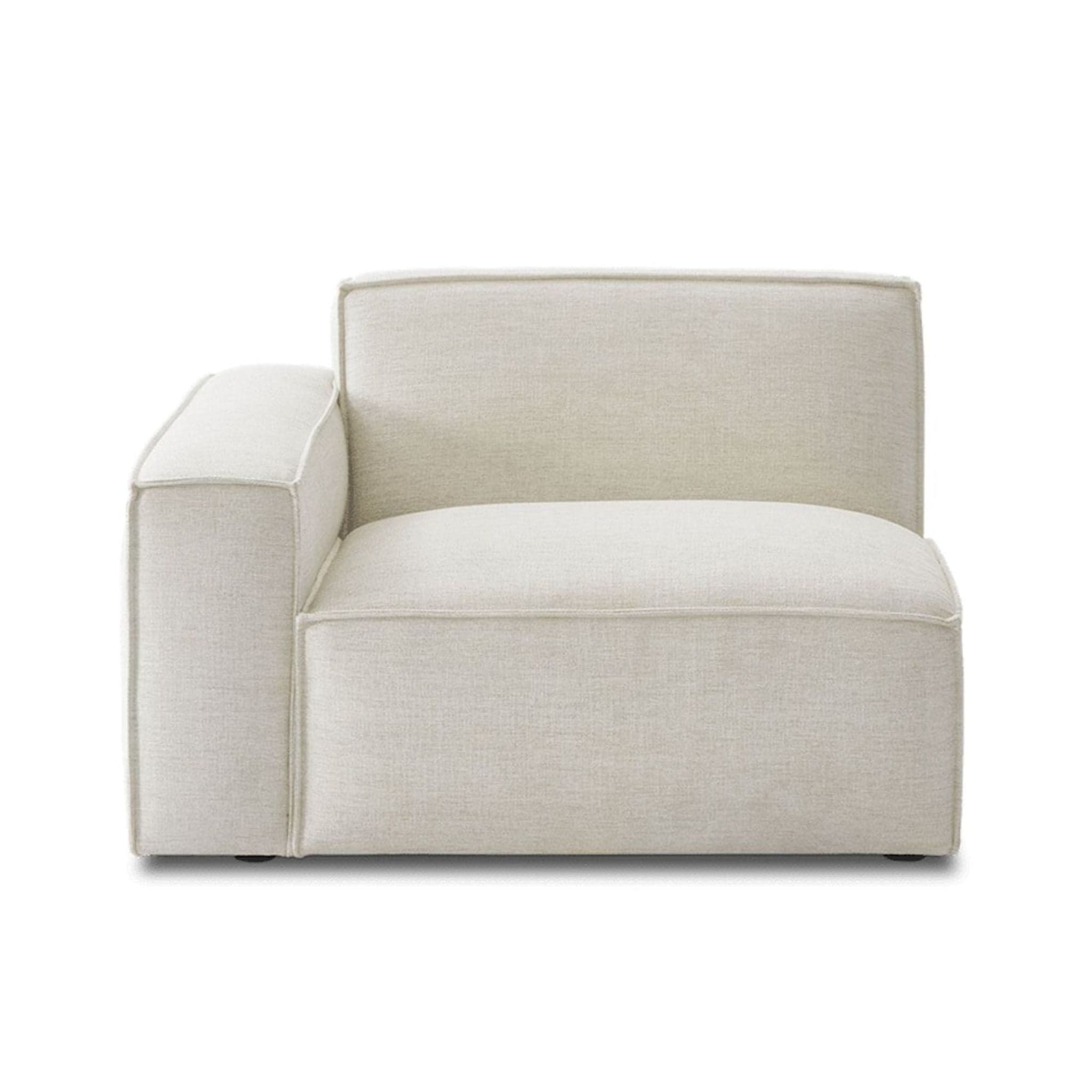 Castlery Jonathan Modern Left-Arm Creamy White Sofa - Image 1