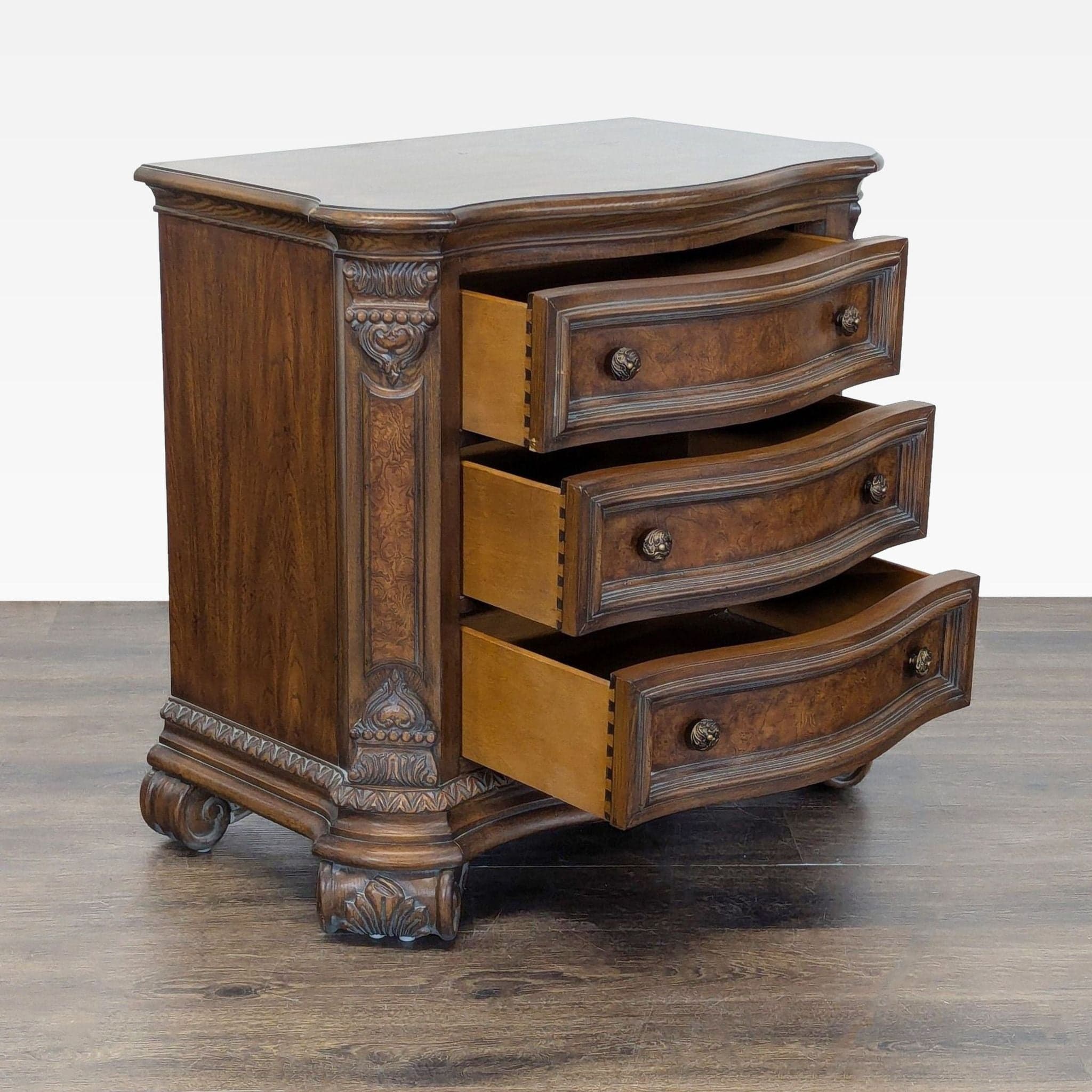 Vintage Drexel Heritage Talavera Nightstand - Thumbnail 2