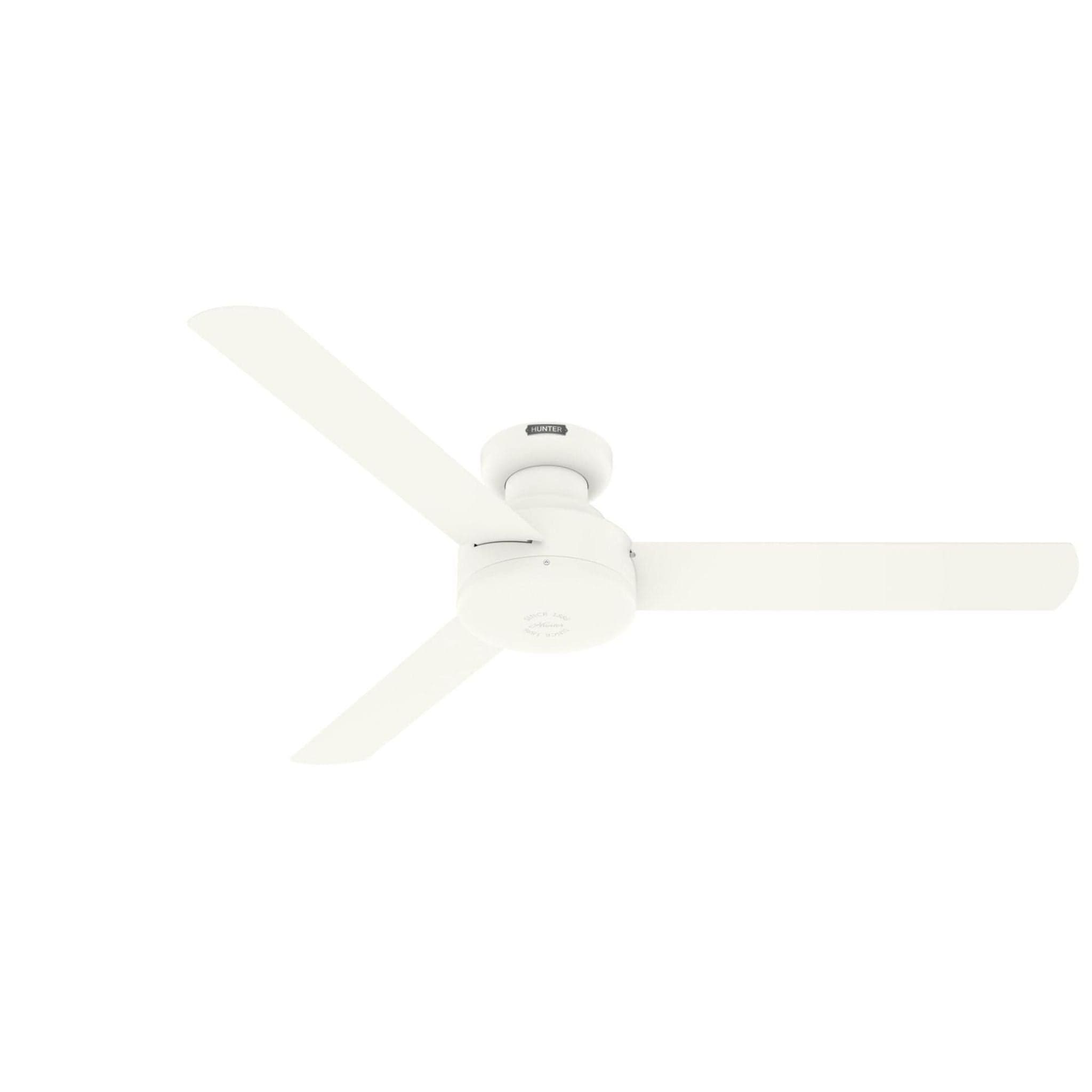 Hunter Presto 52-Inch Modern White Ceiling Fan - New in Box - Thumbnail 2