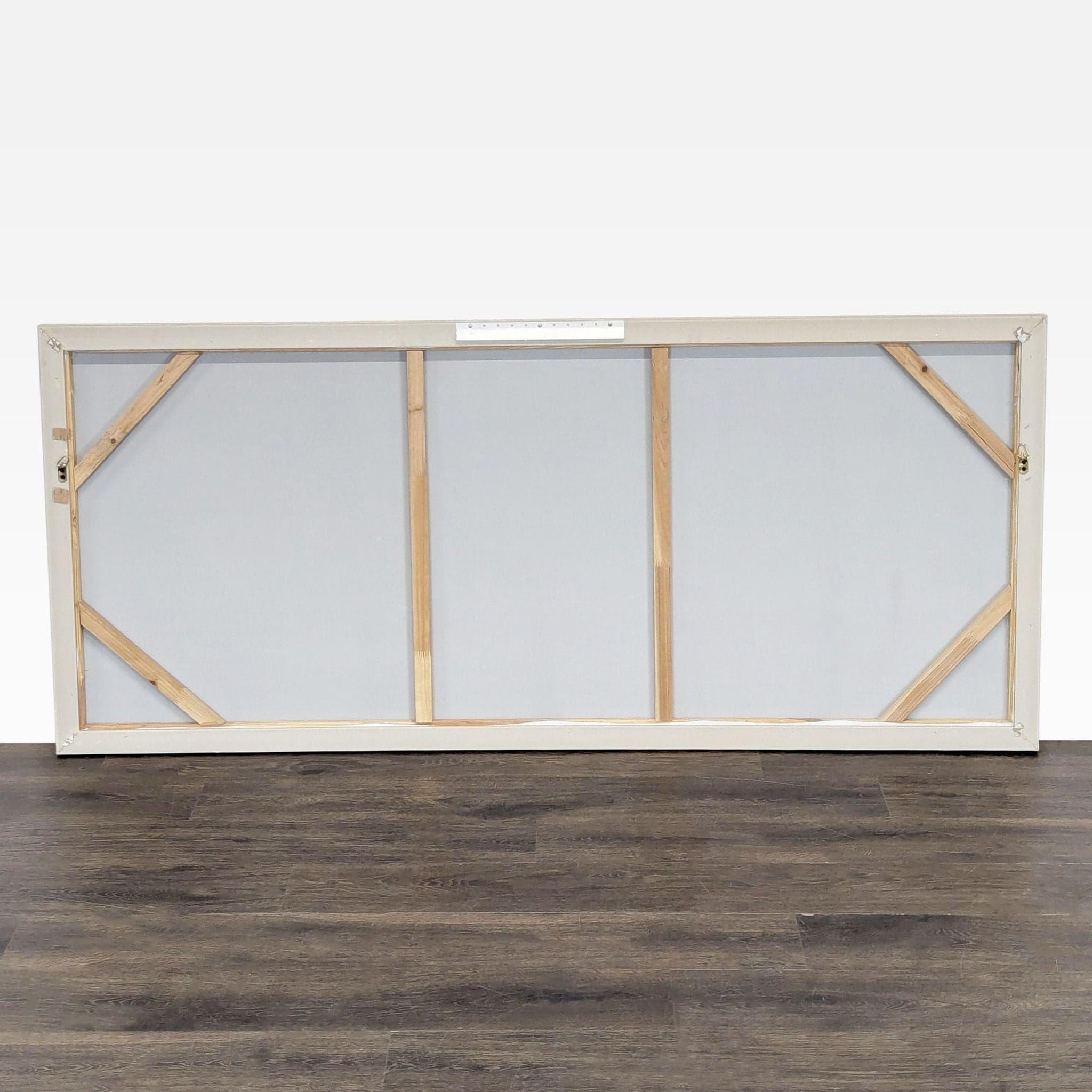 Framed Bird Drawing on Wires – Large Wall Art Painting - Thumbnail 3