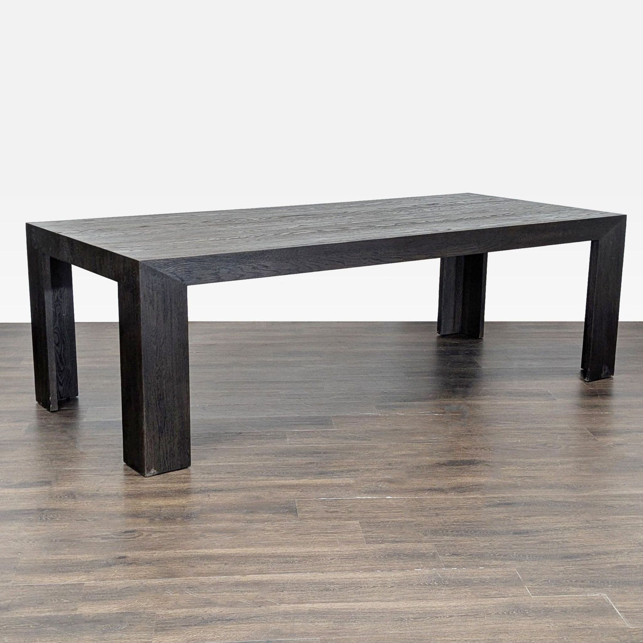 Restoration Hardware Machinto Dining Table with 8 Joybird Magill Armchairs - Thumbnail 2