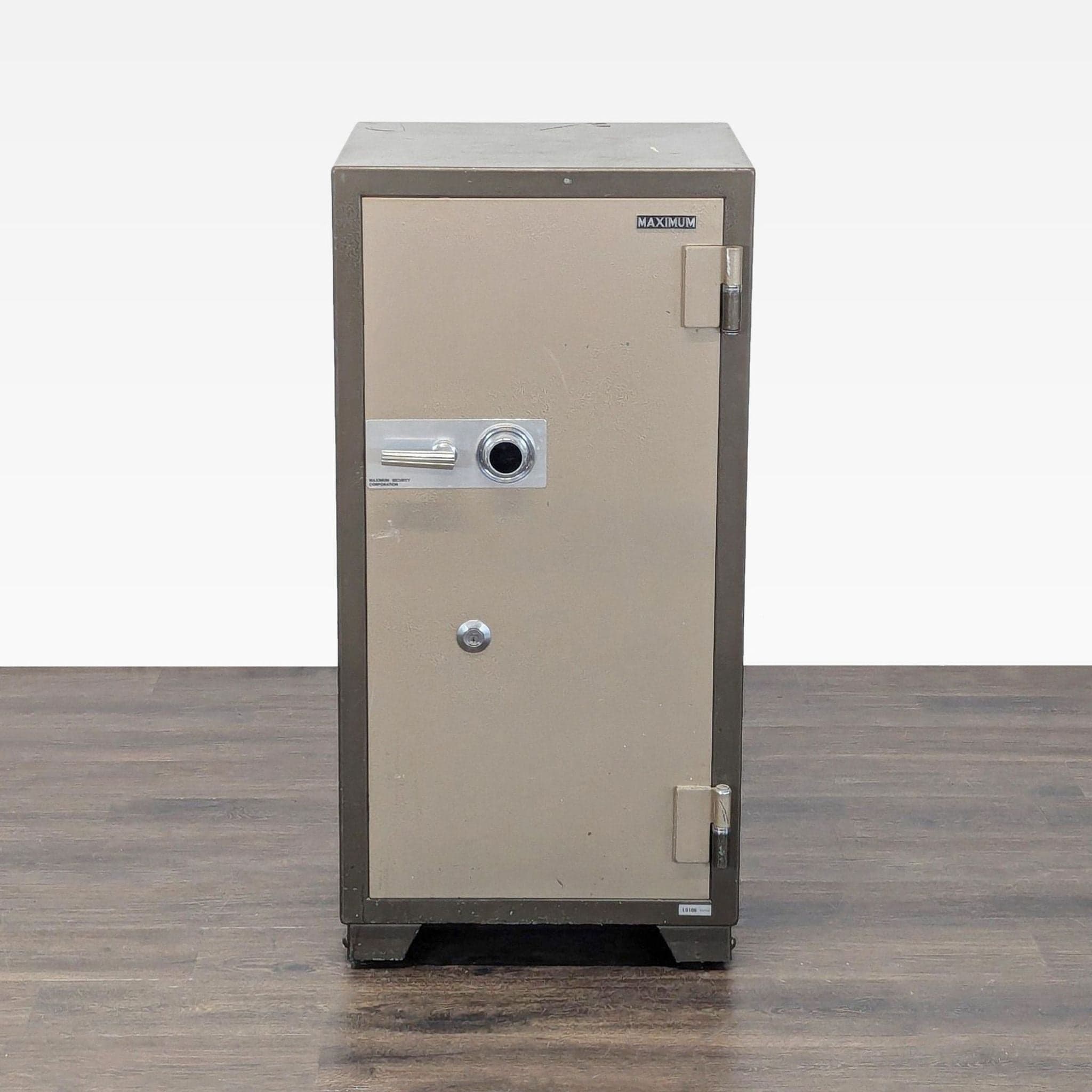 Vintage Fire-Proof Maximum Heavy Duty Safe with Shelves and Inner Lockbox (made in Japan) - Image 1