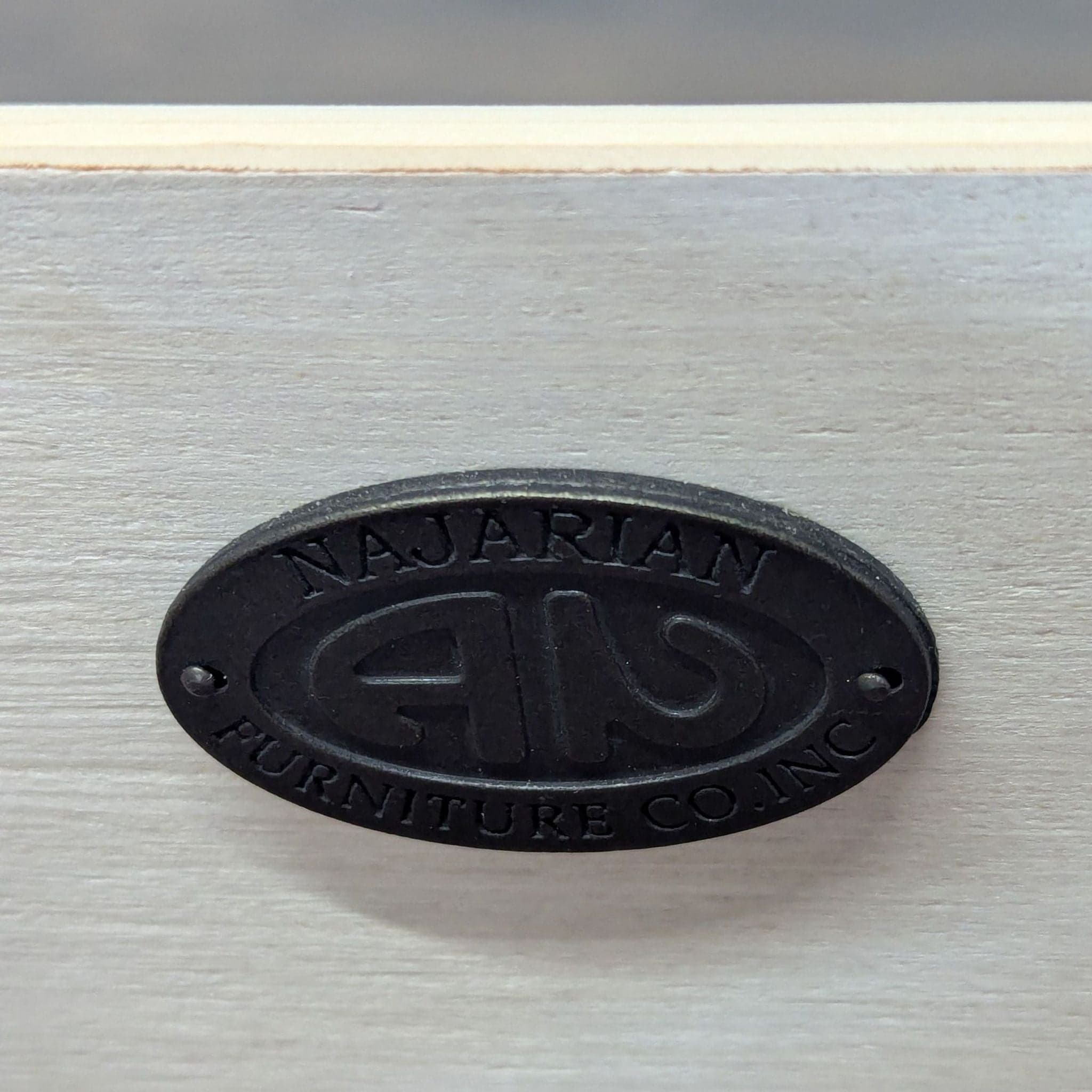 Najarian Furniture Two Drawer Mid-Century Nightstand - Thumbnail 10