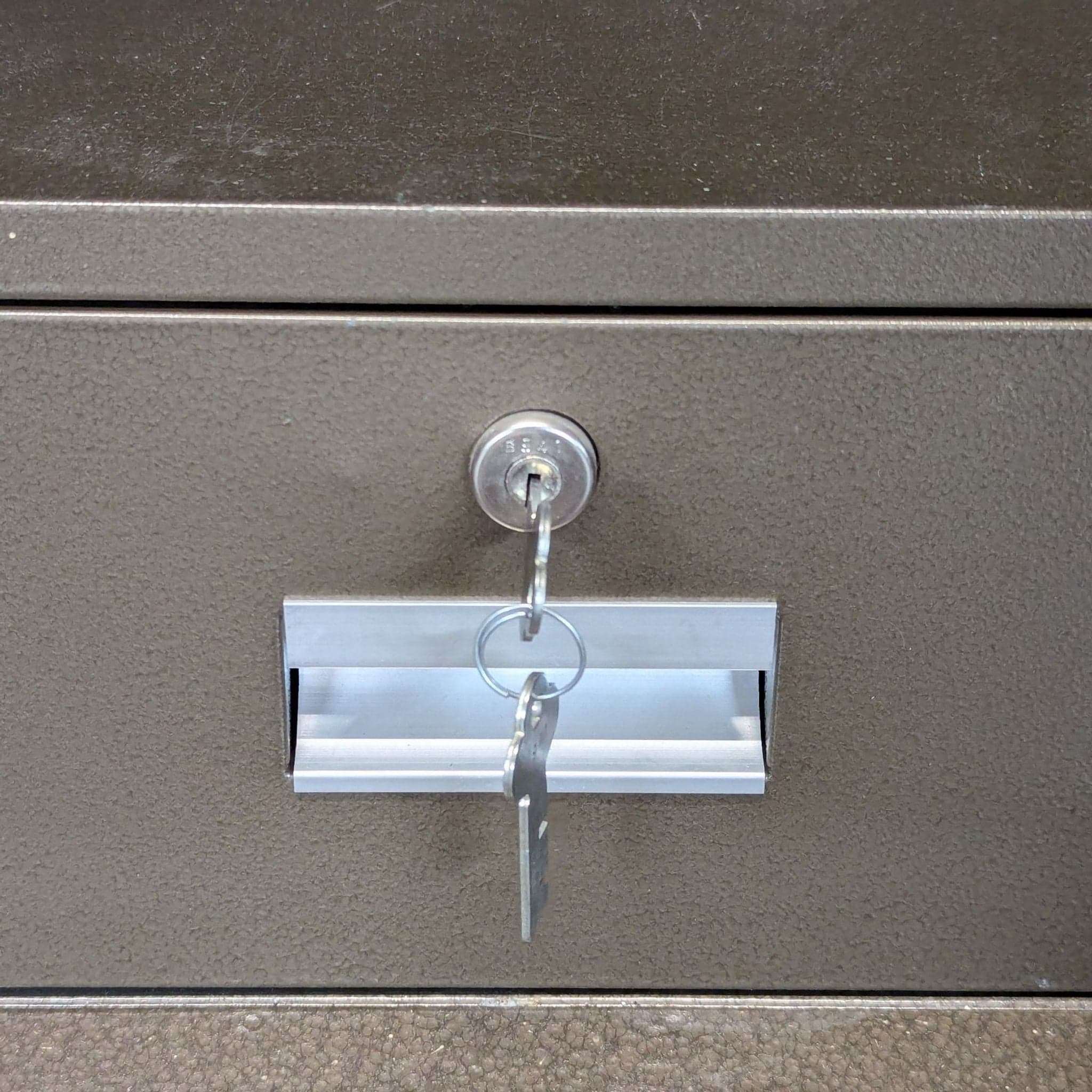 Vintage Fire-Proof Maximum Heavy Duty Safe with Shelves and Inner Lockbox (made in Japan) - Thumbnail 11