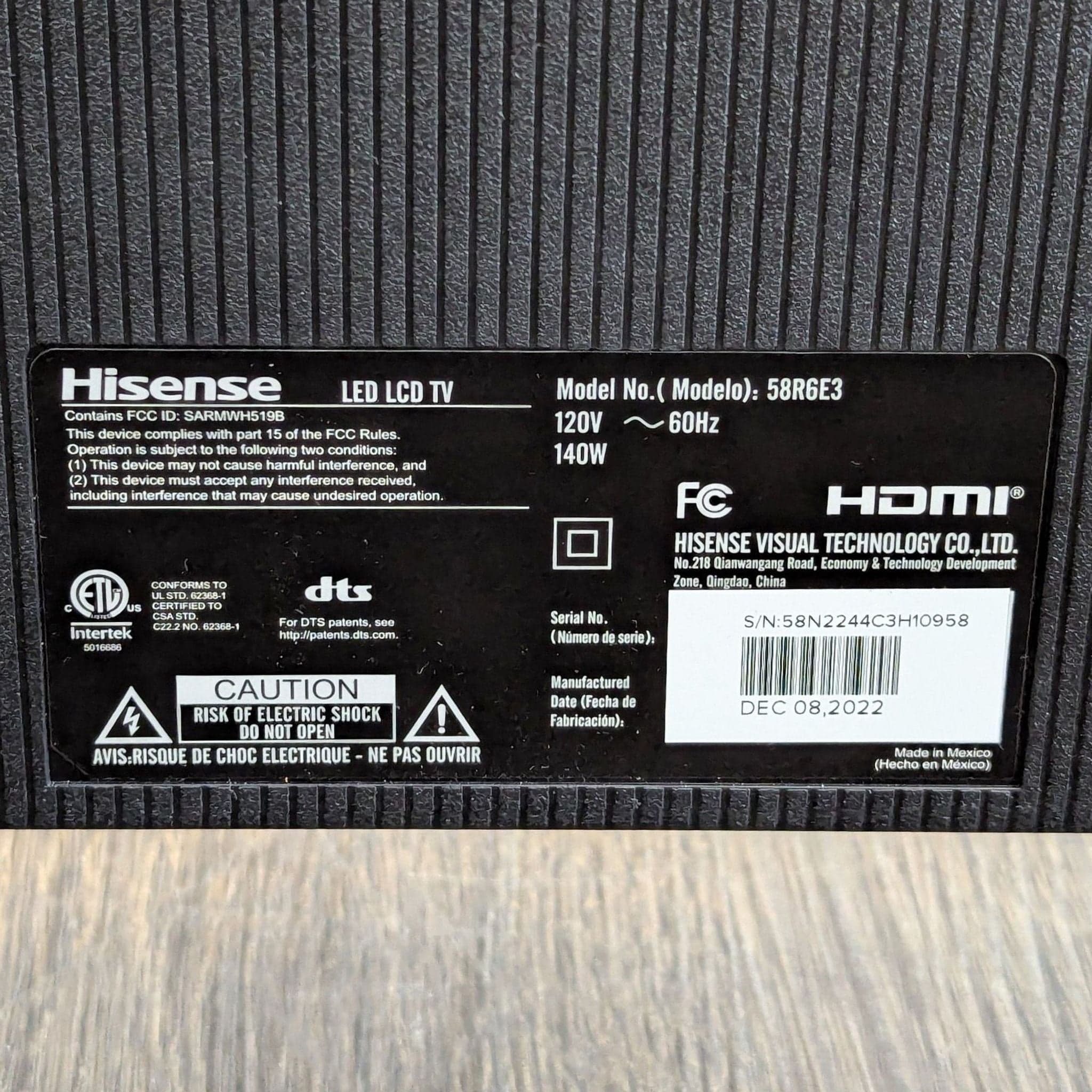 Hisense 50" Roku Smart TV - Easy Streaming, Multiple HDMI Ports - Thumbnail 11