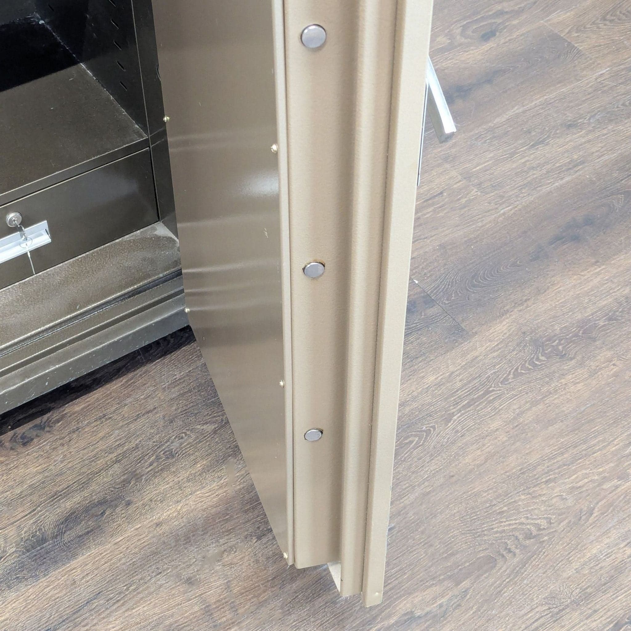 Vintage Fire-Proof Maximum Heavy Duty Safe with Shelves and Inner Lockbox (made in Japan) - Thumbnail 12